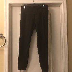Lululemon black mesh leggings